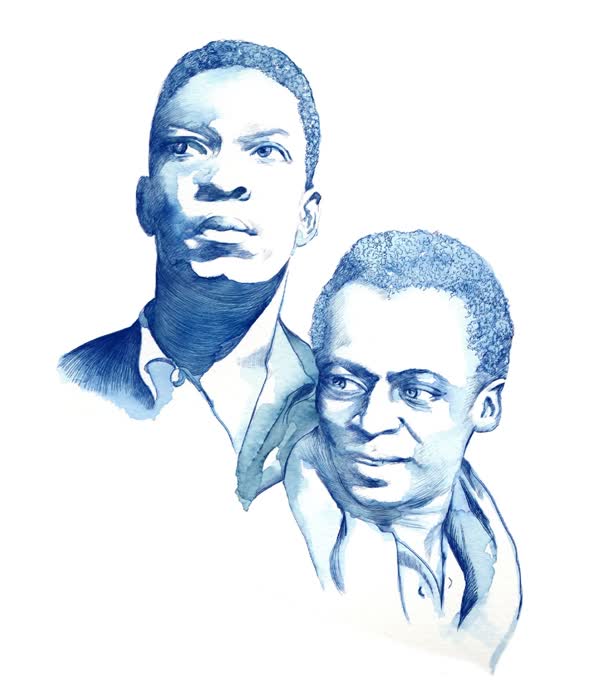 JAZZ / John Coltrane and Miles Davis