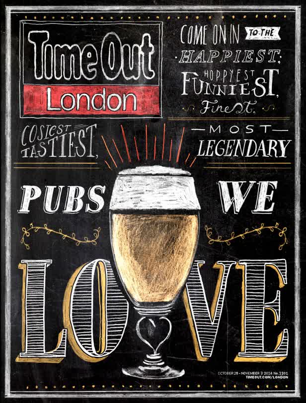 Pubs We Love Cover / Time Out Magazine