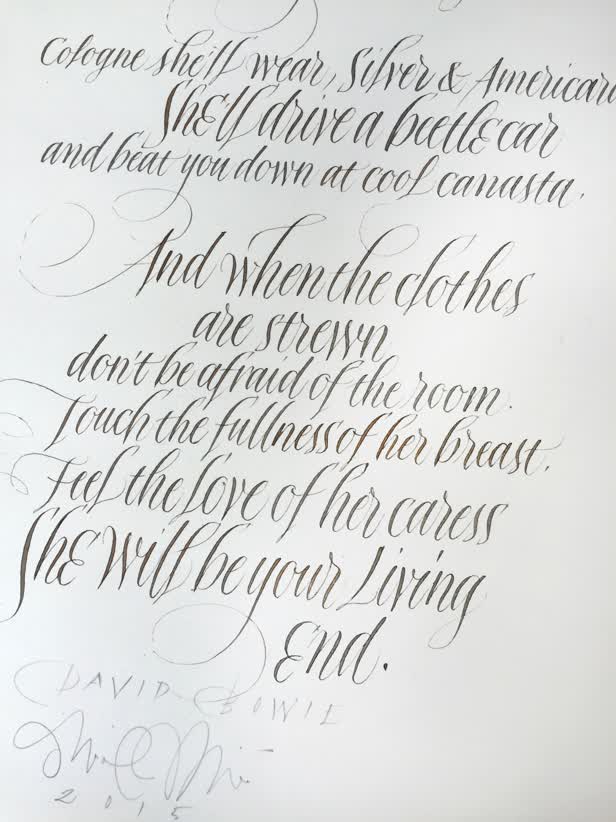 Lettering 9