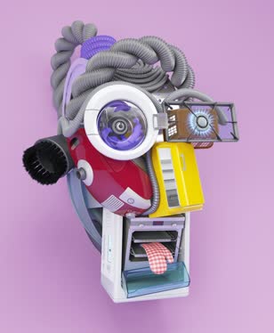 Darty Appliance Head With Zeitguised