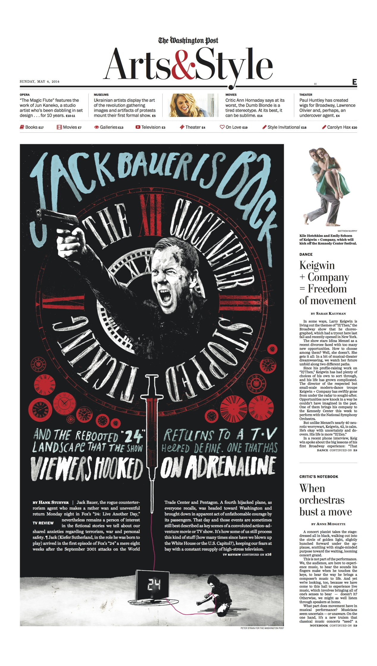 The Washington Post &quot;24 - Jack Bauer is Back&quot;
