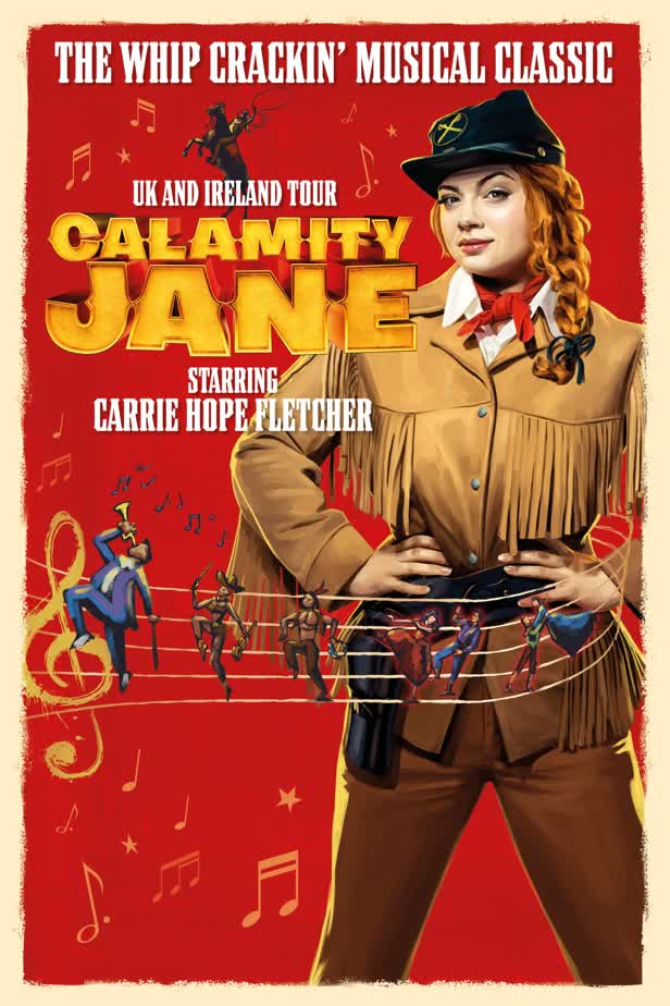 Calamity Jane theatre poster / Dewynters