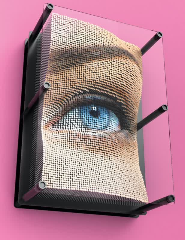 Pin Art Eye / Cosmopolitan