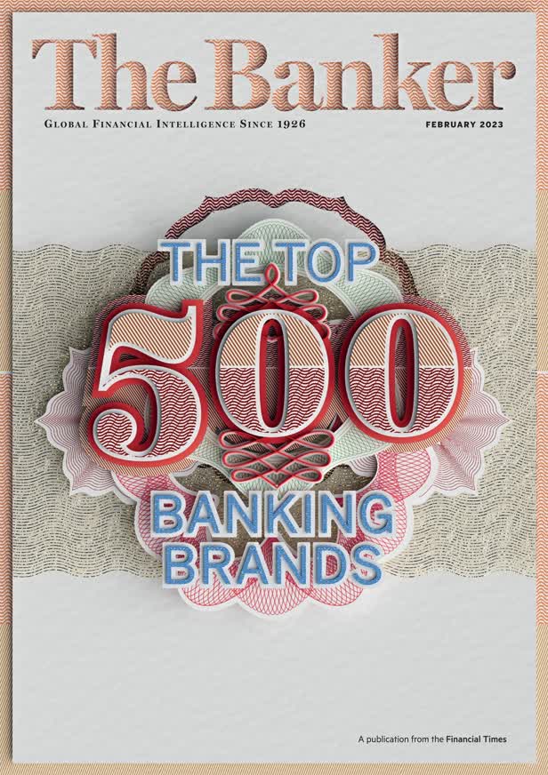 Top 500 Cover / The Banker magazine