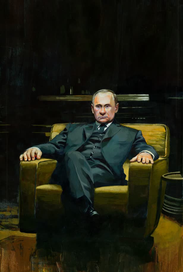 Putin Godfather Painting