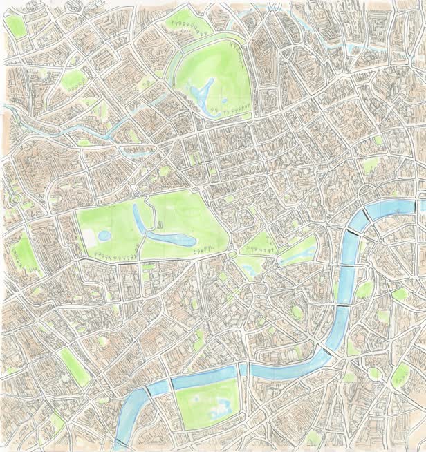 Ariel London Map