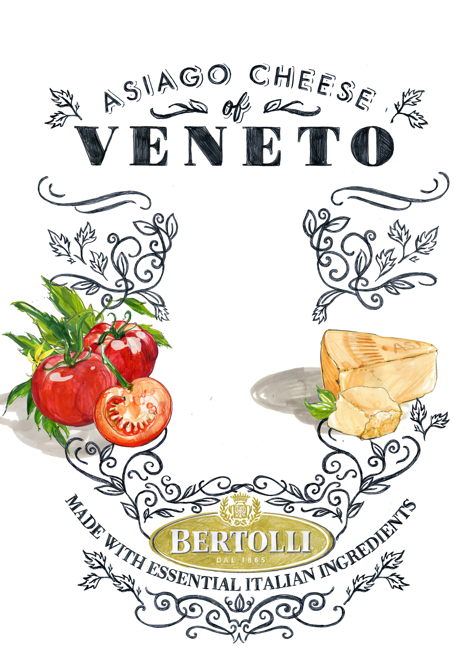 Veneto Tomatoes Parmesan Cheese Bertolli Pasta Sauce Mother Advert