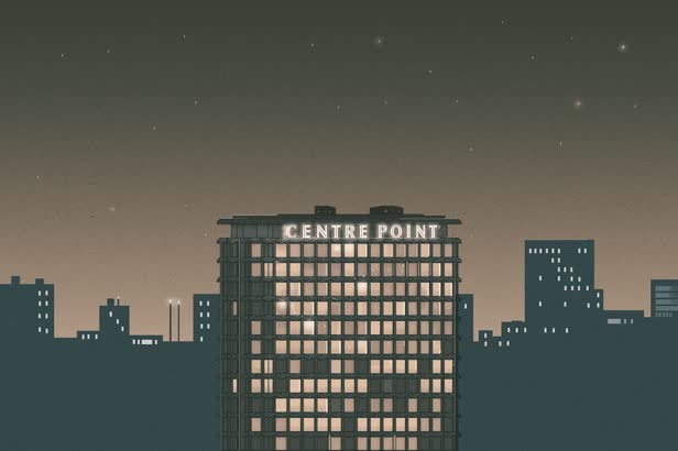 The Centre Point Sign / Wired x Almacantar