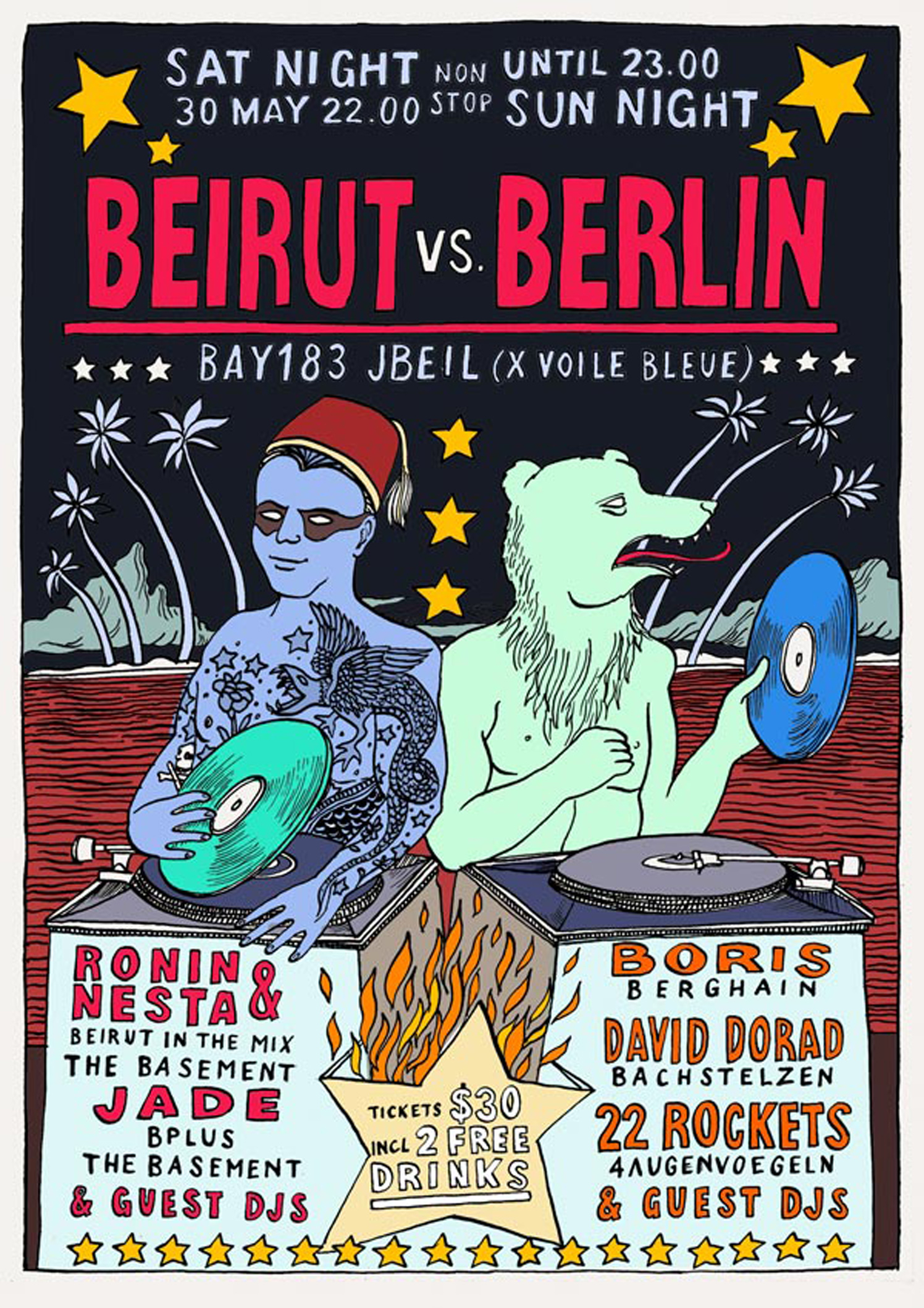 Beirut vs Berlin