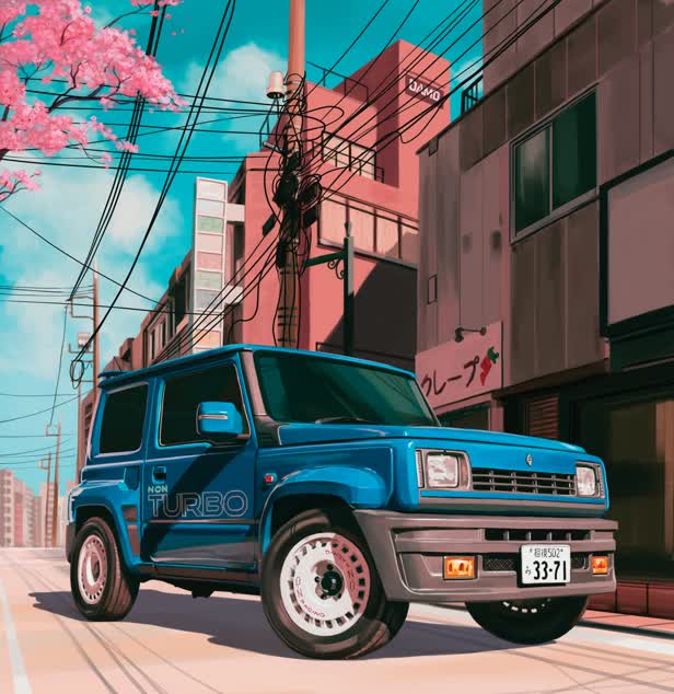 Anime style Car / Top Gear Magazine