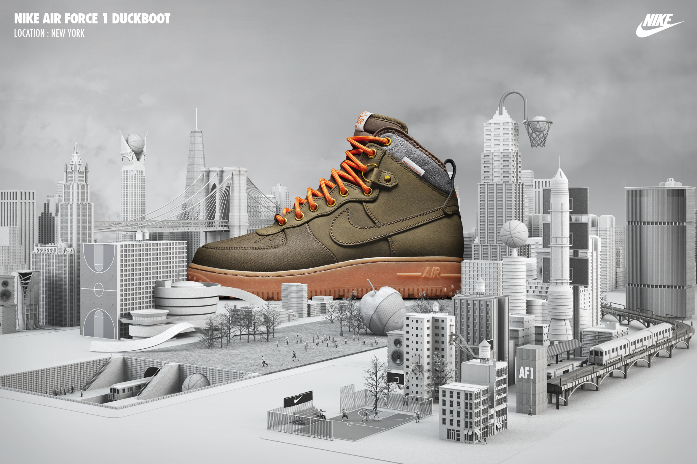 New York SneakerBoots / Nike