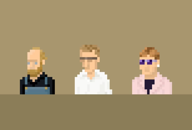 Will Oldham, Woody Allen, and Elton John