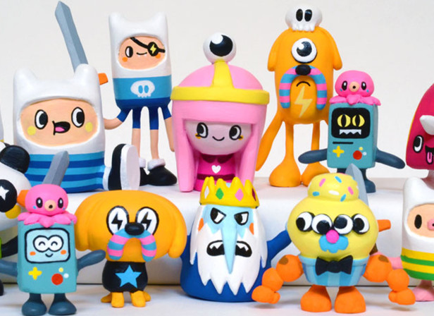 Adventure Time Paperclay Figures