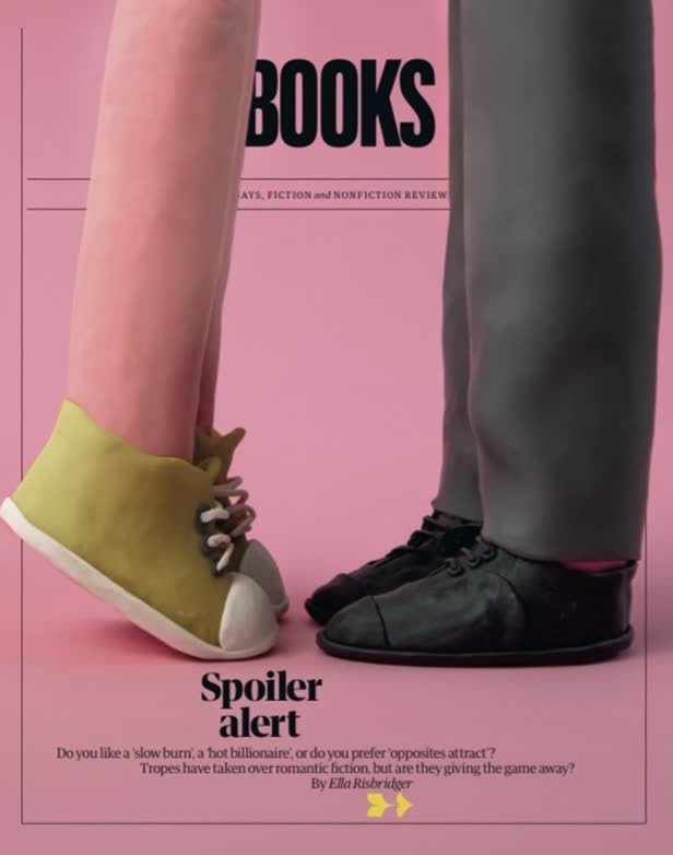 Romantic fiction books 2 / Guardian Saturday Magazine