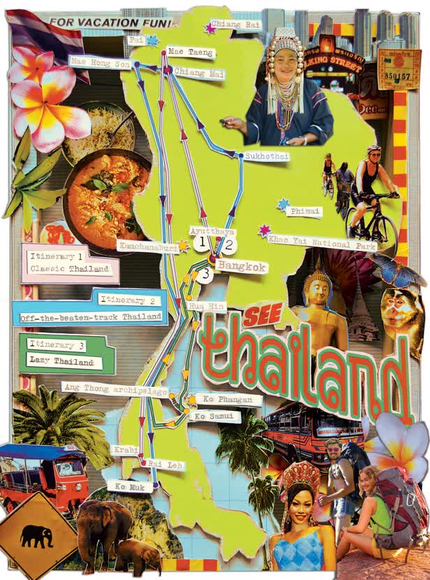 Thai Map / Sunday Times Travel