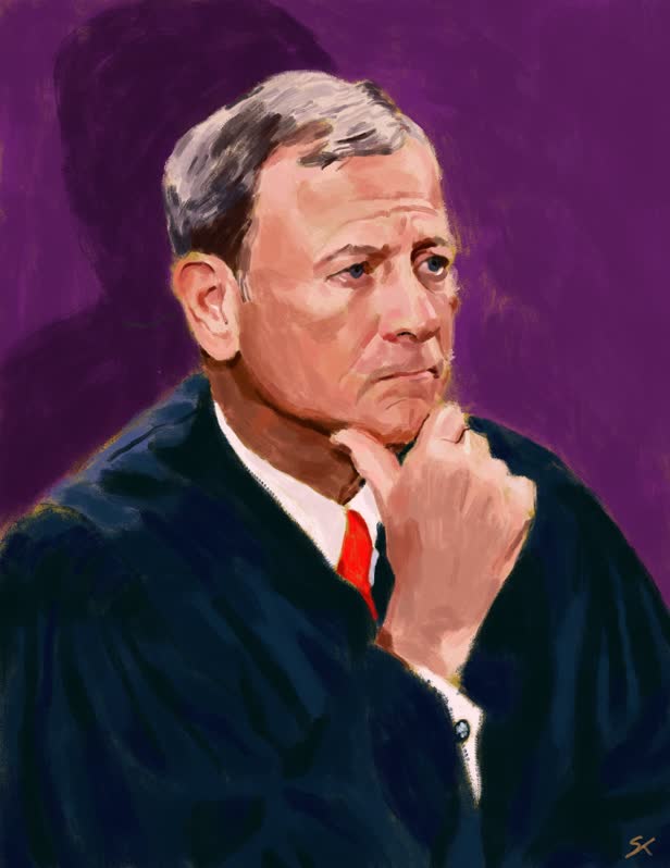 Chief Justice John Roberts / Harvard Magazine