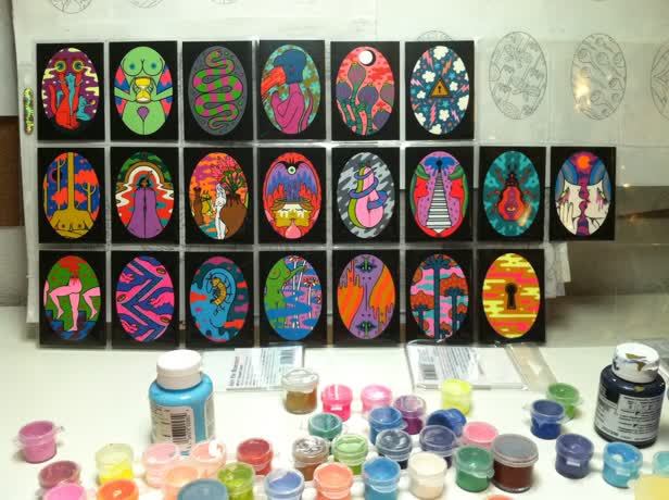 50 Paintings WIP