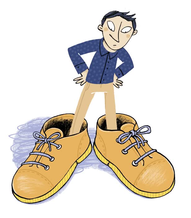 Big shoes psychology
