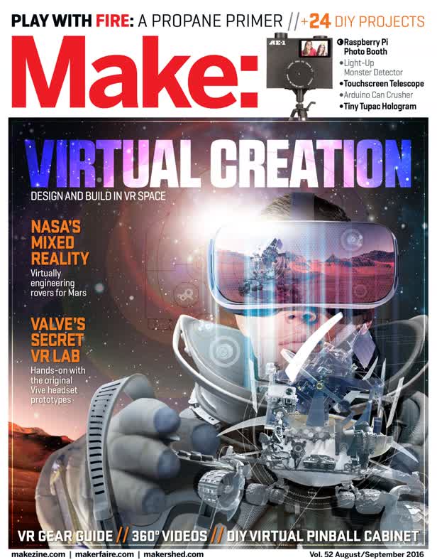 VR & Mars - MAKE magazine