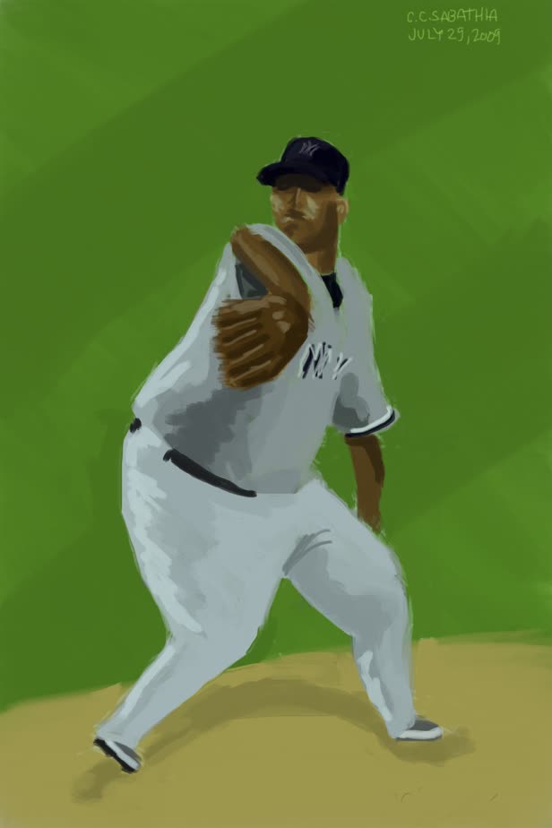 Brushes CC Sabathia