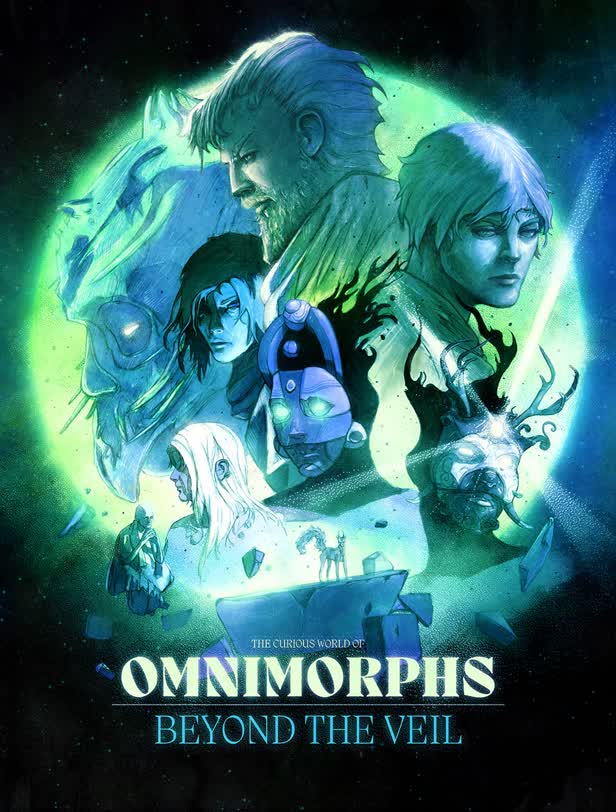 Beyond the Veil Cover / The Omnimorphs